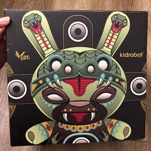 Kidrobot Dunny MARKA27 Mini God Serpent 8”. SIGNED